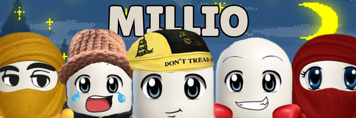 MILLIO - $MILLIO Banner